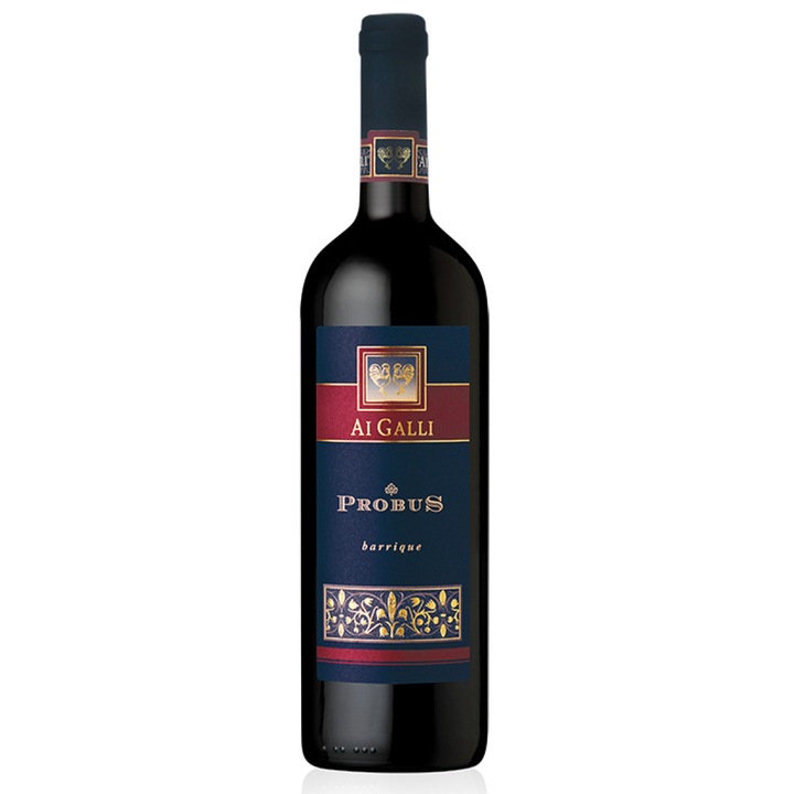 Vin roșu AI GALLI Probus Rosso Lison Prammagiore, 0.75L, 14%, Merlot 60%, Cabernet Franc 40%