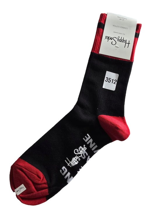 Sosete barbati Happy Socks, Kolorowe, 41-46, multicolor, 86% bumbac