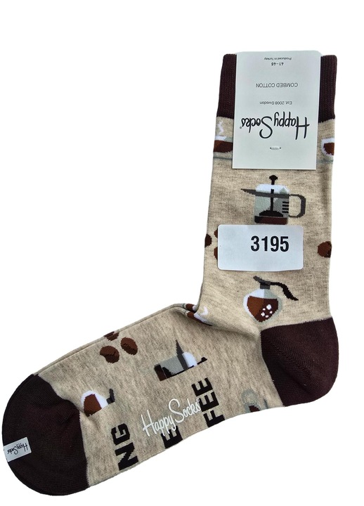 Sosete barbati Happy Socks Kolorowe, maro, bumbac, 41-46