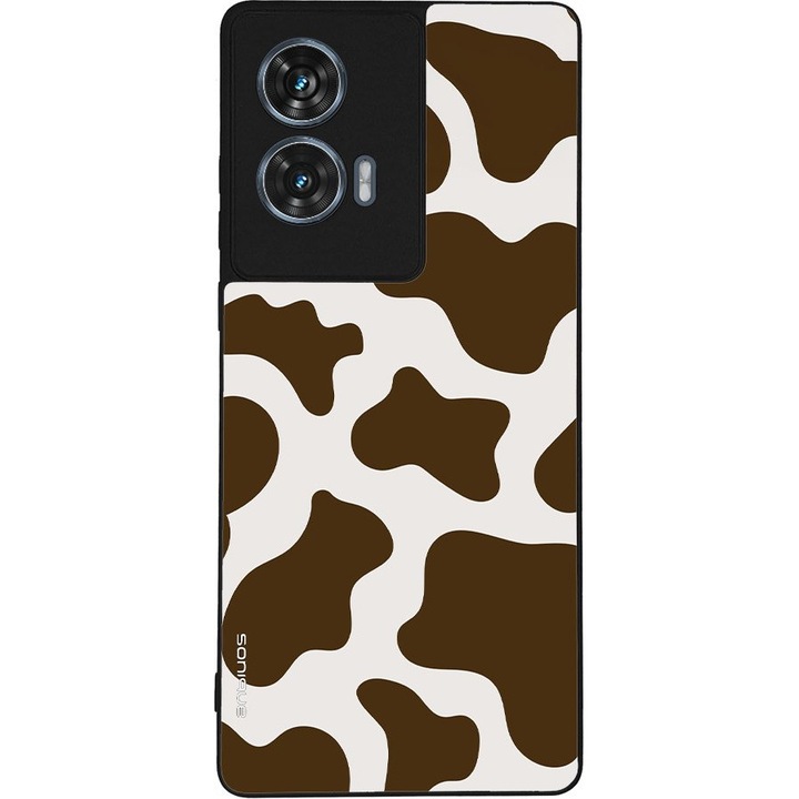 Husa telefon Sonique Animal Print Series pentru Motorola Edge 50 Fusion 5G, silicon, protectie antisoc, design animal print