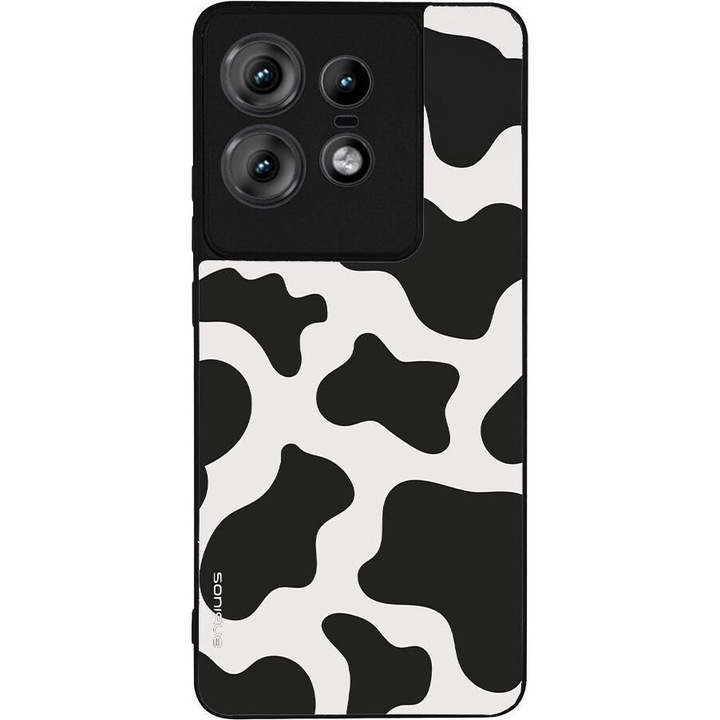Husa telefon Sonique Animal Print Series, design animal print, silicon, 5G, pentru Motorola Edge 50 Pro, multicolor