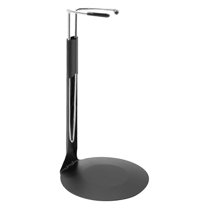 Suport pentru papusi, negru, ajustabil, 20-25cm