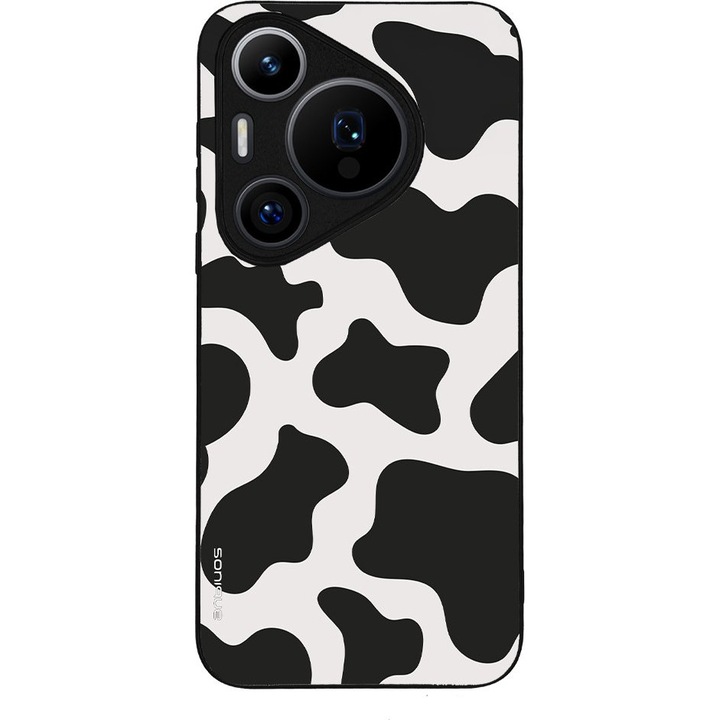 Husa telefon Sonique Animal Print Series pentru Huawei Pura 70 Pro, silicon, design animal print, protectie antisoc, multicolor