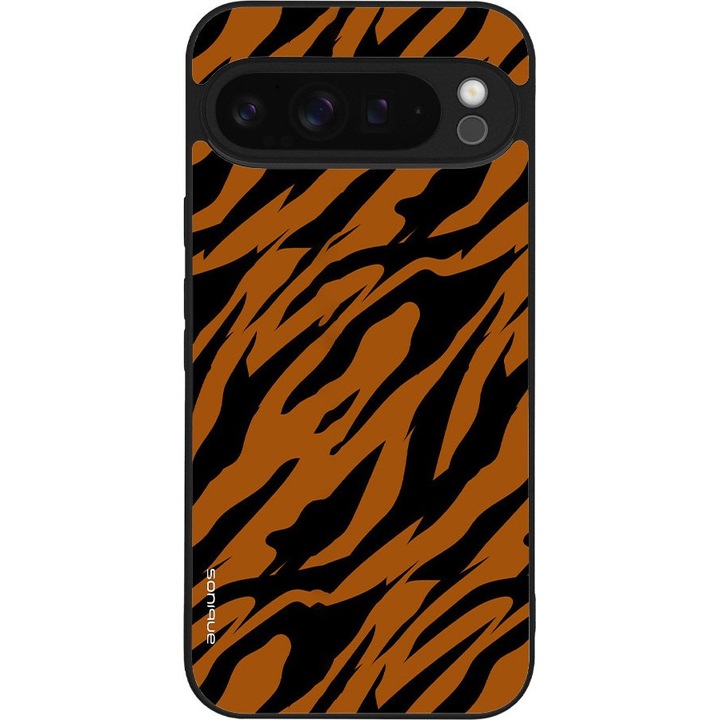 Husa telefon Sonique Animal Print Series, silicon, design animal print, protectie antisoc, pentru Google Pixel 9 Pro XL 5G