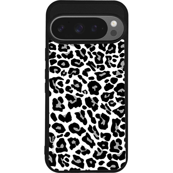 Husa telefon Sonique Animal Print Series, leopard, silicon, pentru Google Pixel 9 Pro 5G