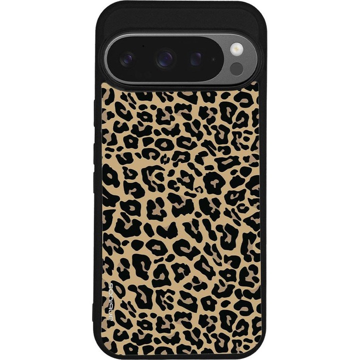 Husa telefon Sonique Animal Print Series, leopard, silicon, pentru Google Pixel 9 Pro 5G