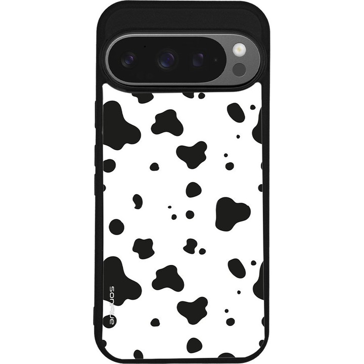 Husa telefon Sonique Animal Print Series pentru Google Pixel 9 Pro 5G, design Dalmatian, silicon, protectie antisocuri