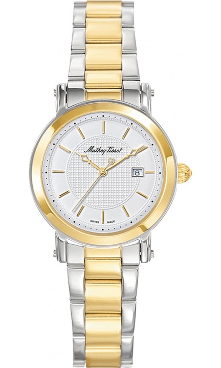 Zegarek damski MATHEY-TISSOT D31186MBI złoty klasyczny