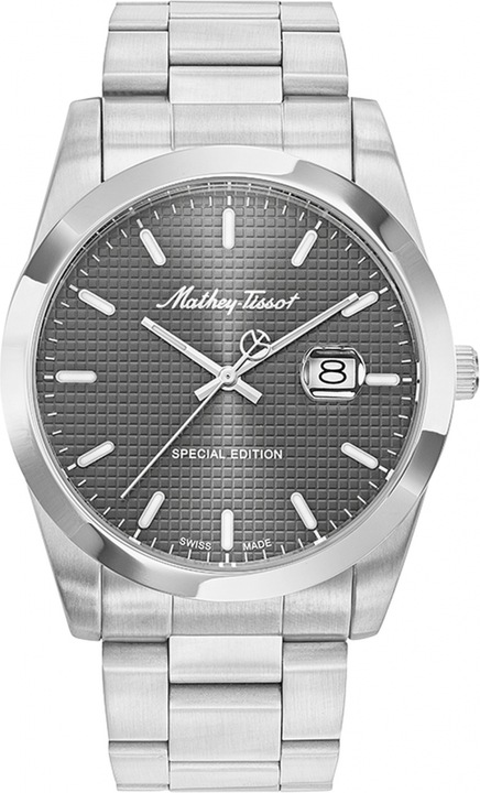 Zegarek męski MATHEY-TISSOT H452AS stalowy klasyczny do nurkowania