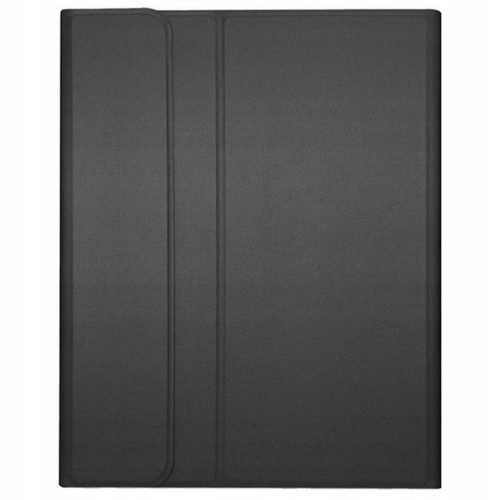 Billentyűzetes tok Samsung Galaxy Tab S7 FE/S7 Plus készülékhez, fekete, mágneses rögzítéssel
