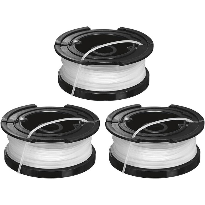 Set 3 bucati bobine si fire pentru trimmer Black&Decker A6481 STC1820PC STC1820 ST4525