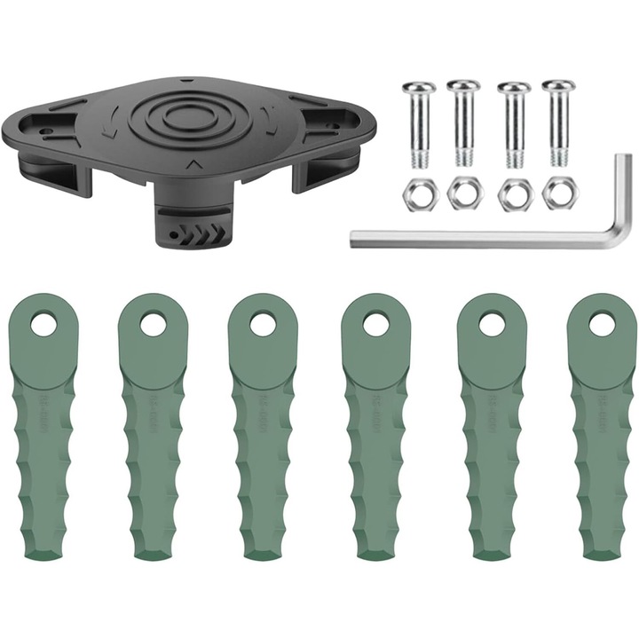 Capete de inlocuire pentru trimmer Parkside PRTA20-Li A1, set consumabile masini gradinarit