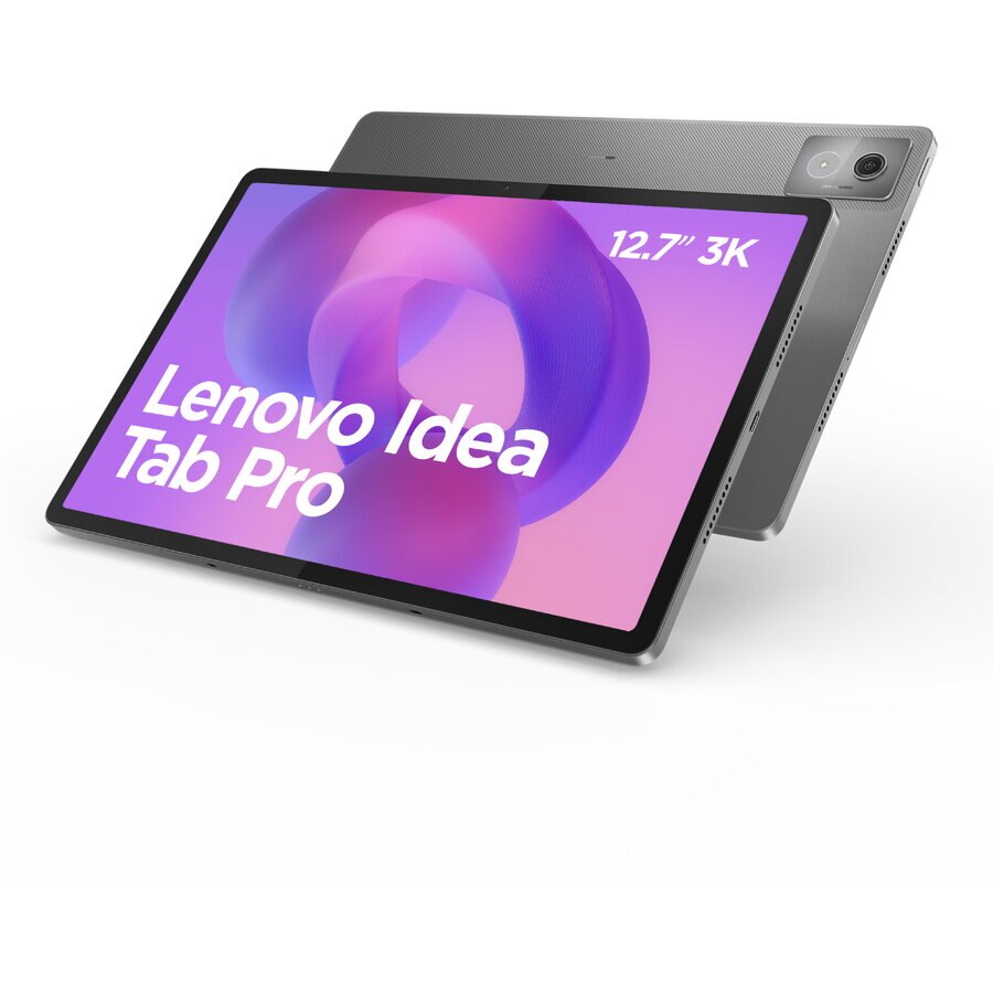 Tableta Lenovo Idea Tab Pro, 12.7" 3K LTPS 144Hz, MediaTek Dimensity 8300, 8GB RAM, 256GB stocare, Android 14, 10200 mAh, Gri