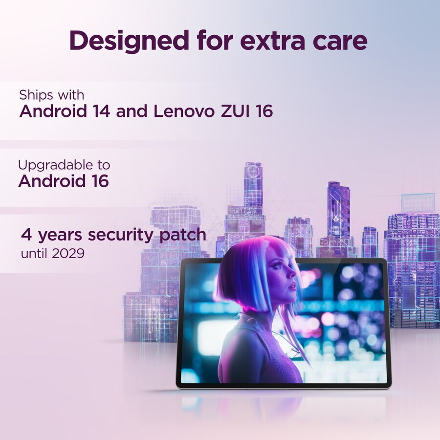 Tableta Lenovo Idea Tab Pro, 12.7" 3K LTPS 144Hz, MediaTek Dimensity 8300, 8GB RAM, 256GB stocare, Android 14, 10200 mAh, Gri