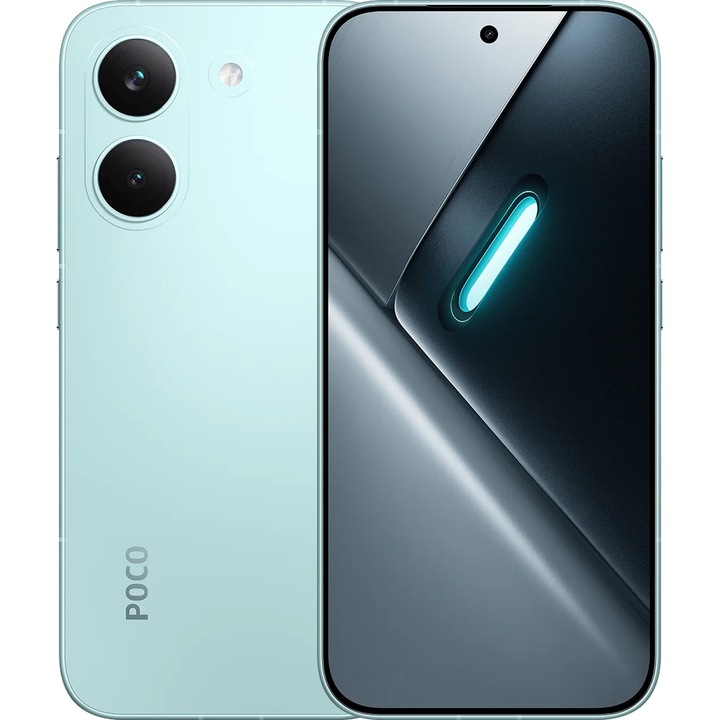 Telefon mobil Poco X8 Pro, 8GB RAM, 256GB, 5G, Mint Green