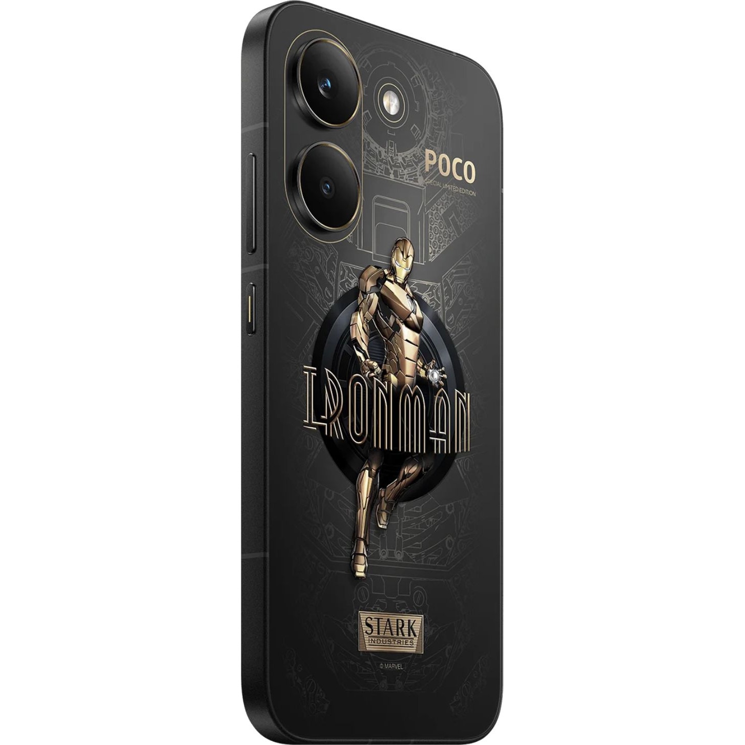 Telefon mobil Poco X8 Pro, 12GB RAM, 512GB, 5G, Gold Iron Man