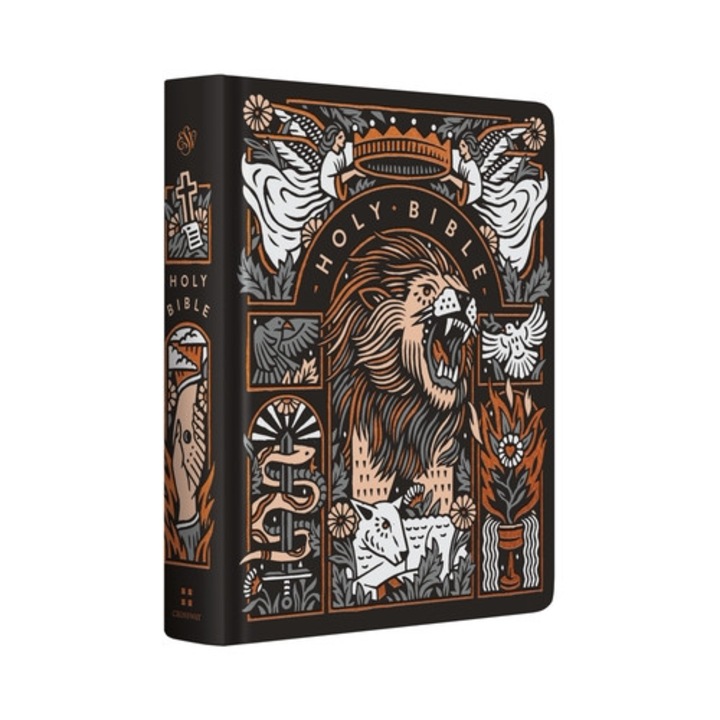 Esv Journaling Study Bible, Artist Series (cloth Over Board, Joshua Noom, The Lion And The Lamb) - Joshua Noom