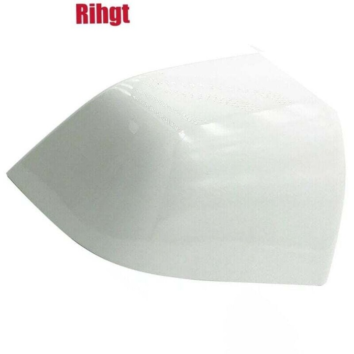 Capac oglinda retrovizoare alb perlat pentru Tesla Model Y, partea pasagerului