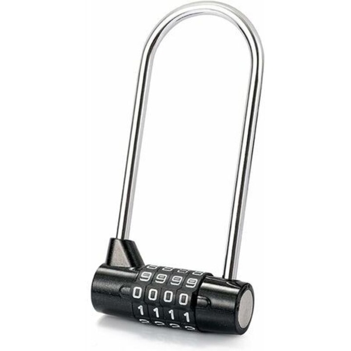 Master Lock kombinációs lakat, digitális jelszavas lakat, 4 számjegyű kombinációs lakat edzőtermekbe, iskolákba, munkahelyi szekrényekbe, kerítésekhez, reteszekhez, fészerekhez, szerszámosládákhoz