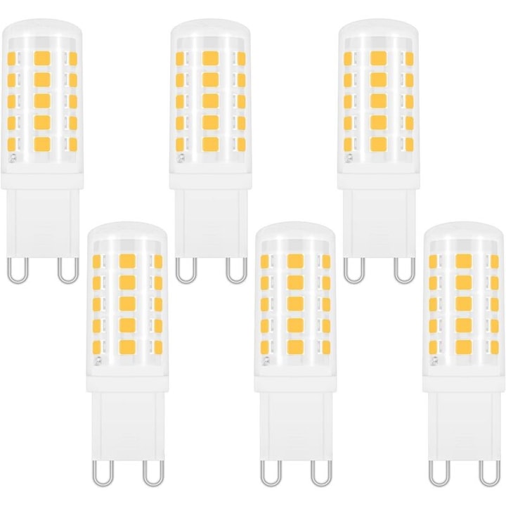 G9 LED izzó 4W 4000K 400LM 15x50mm, 6 db-os szett