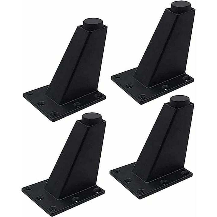 Picioare reglabile de inlocuire pentru mobilier din aliaj de aluminiu 4 buc