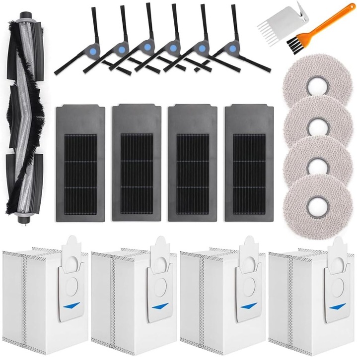 Set 21 Piese Accesorii pentru Aspirator Ecovacs Deebot X2 / X2 Pro / X2 Omni