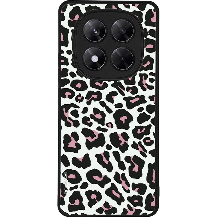Husa telefon Sonique Animal Print Series, leopard, silicon, pentru Xiaomi Redmi Note 14 Pro 5G / Poco X7 5G