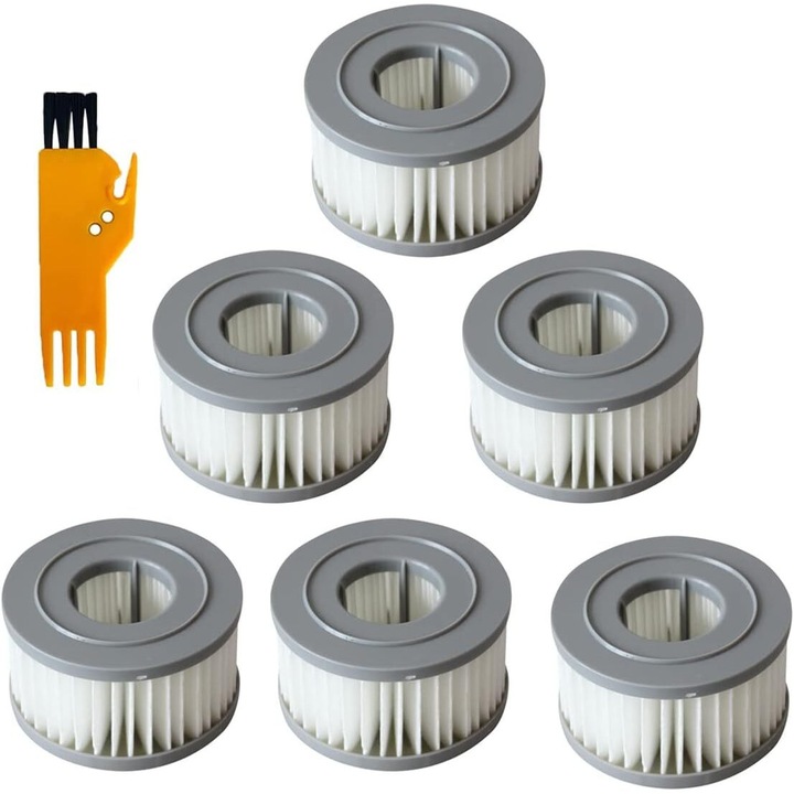 Set 6 filtre HEPA pentru aspiratoare Xiaomi JIMMY JV85 JV85 Pro H9 Pro A6/A7/A8