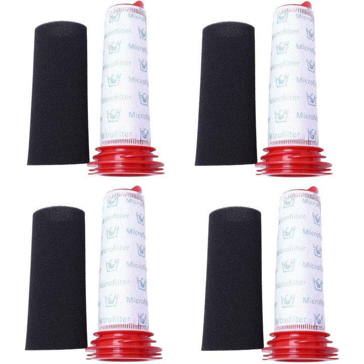 Комплект от 4 дунапренови филтъра за прахосмукачки BOSCH Athlet BCH6L2560 BCH6ZOO