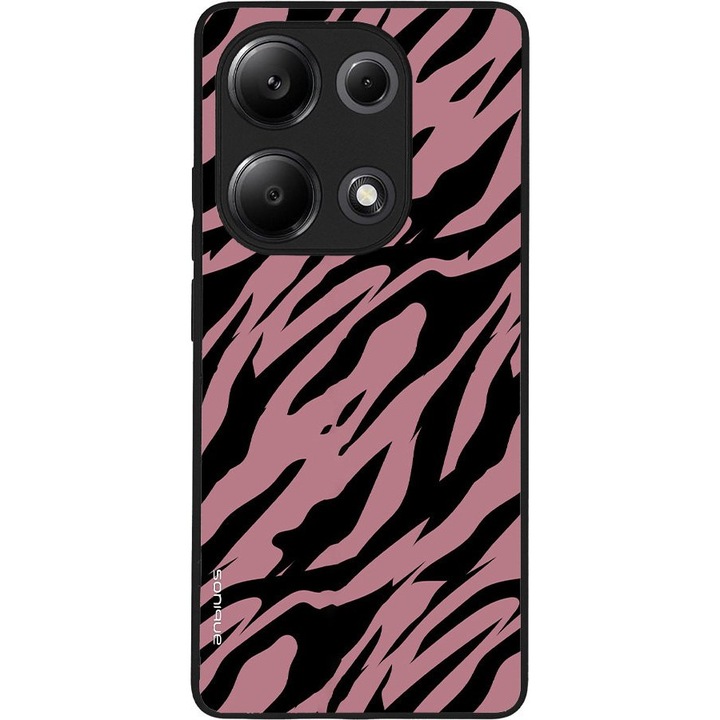 Husa telefon Sonique Animal Print Series pentru Xiaomi Redmi Note 13 Pro 4G / Poco M6 Pro 4G / Redmi Note 14S, silicon, design rezistent, multicolor