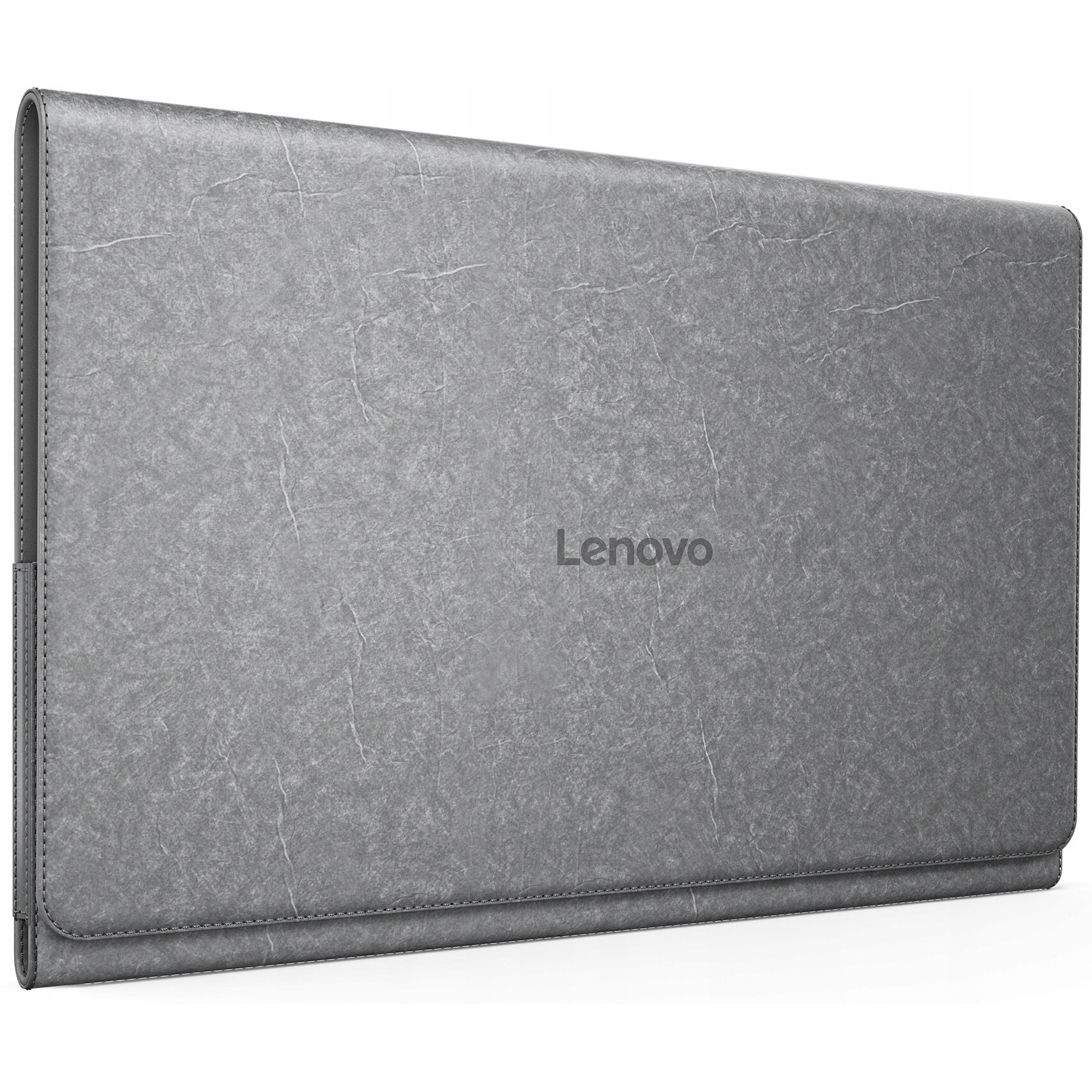 Etui pentru tableta Lenovo Tab Plus, gri, 183.3x277.5x21.9mm, cu functie de suport