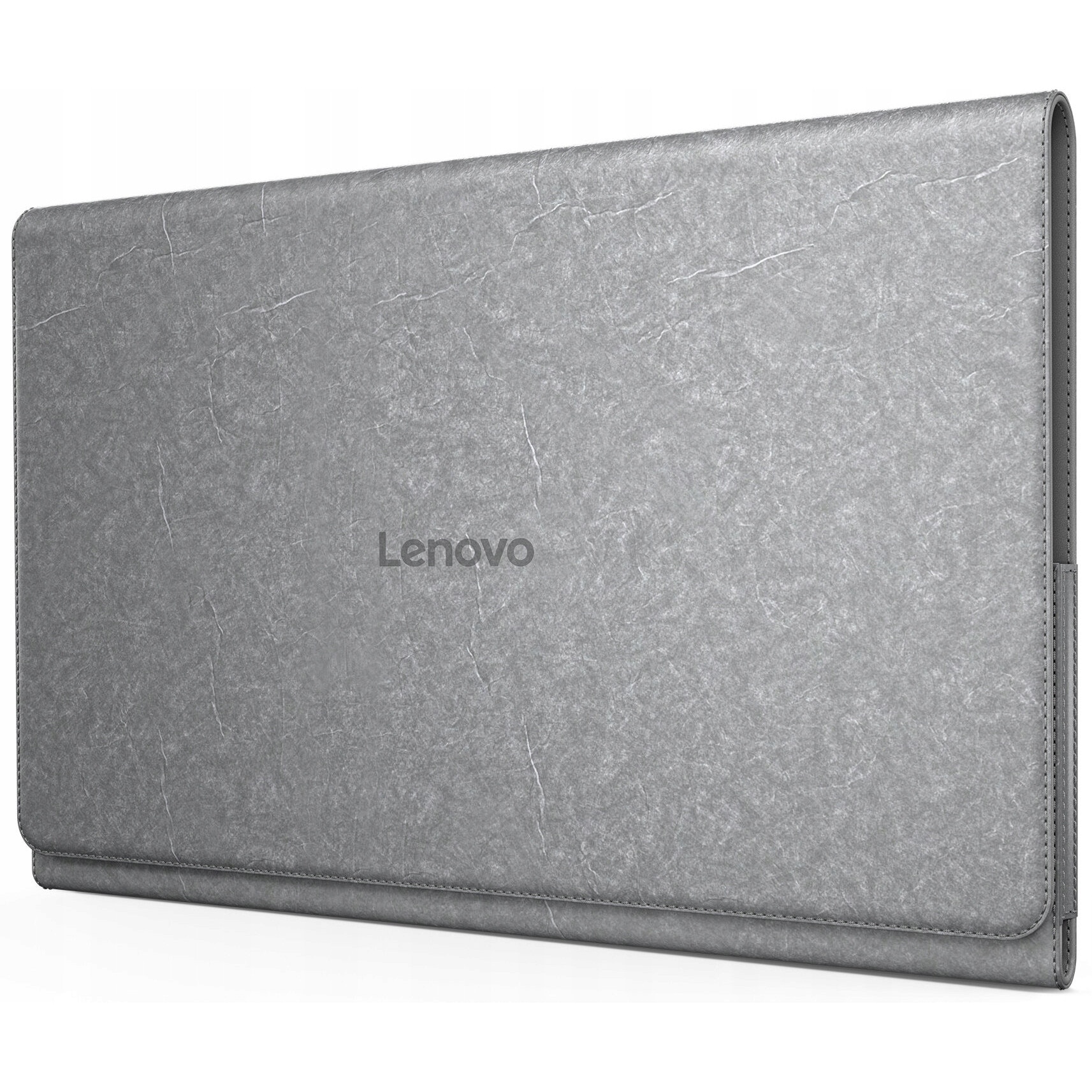 Etui pentru tableta Lenovo Tab Plus, gri, 183.3x277.5x21.9mm, cu functie de suport