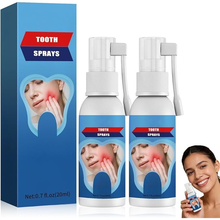 SouthMoon szájvíz, 2 darabos készlet, menta és kamilla formula, 20ml