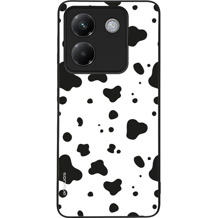 Husa telefon Sonique Animal Print Series pentru Xiaomi Poco M7 Pro 5G, silicon, design Dalmatian, protectie antisoc, rezistenta la zgarieturi