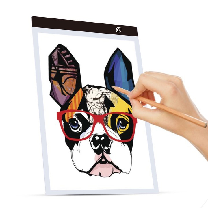 Placa de desen LED pentru Schitare si Desen 402335MM, 40x23x35cm