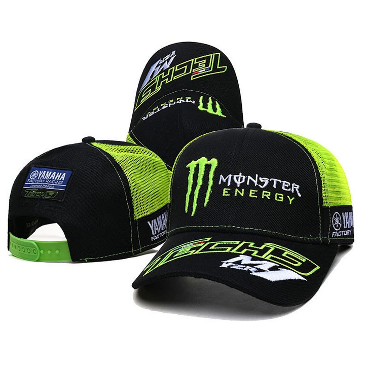 Sapca unisex, Negru/Verde