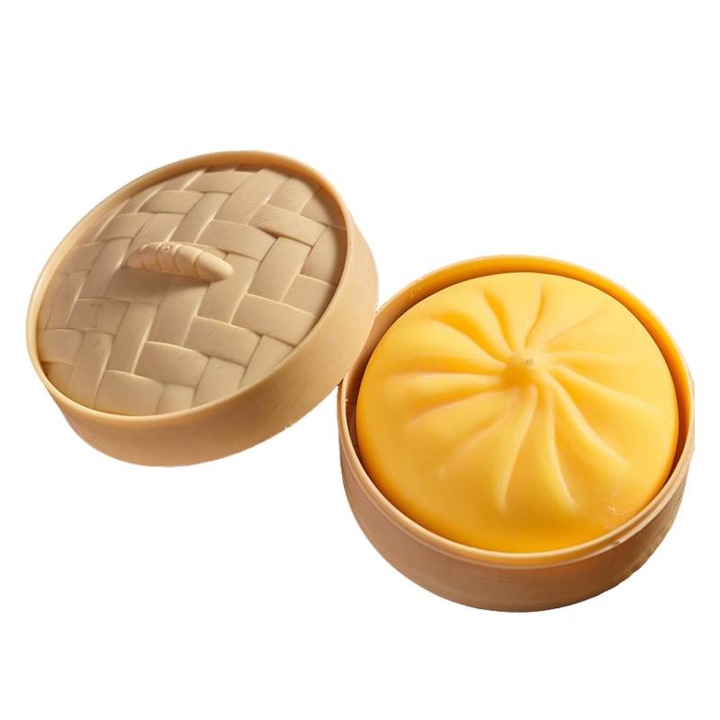 Interaktív gyerekjáték, Squeeze Toy, Tök, sárga