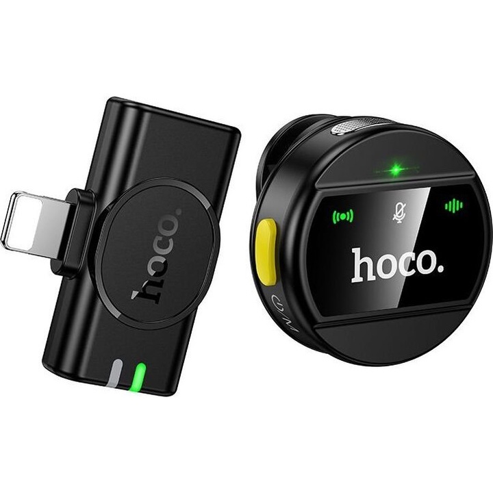 Microfon wireless, Hoco, Negru