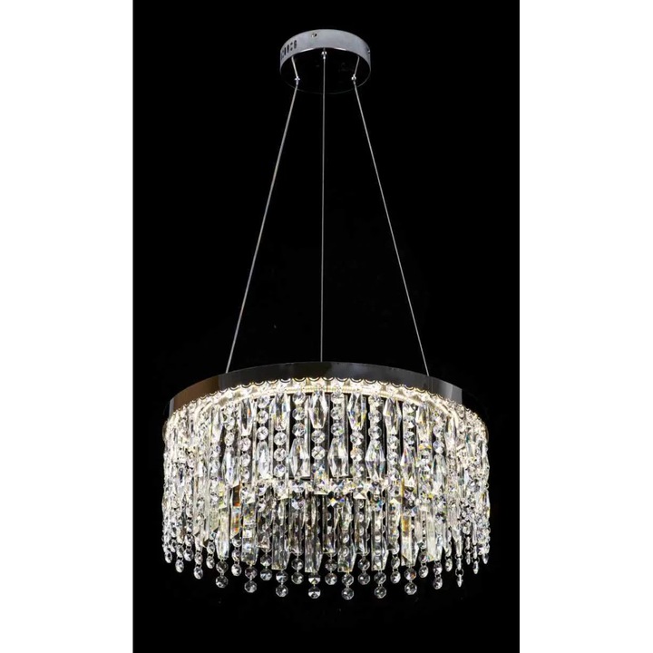 Candelabru LED CC41003/400CH Diametru 40, Inaltime Reglabila, IP20, Lumina dimabila, Negru