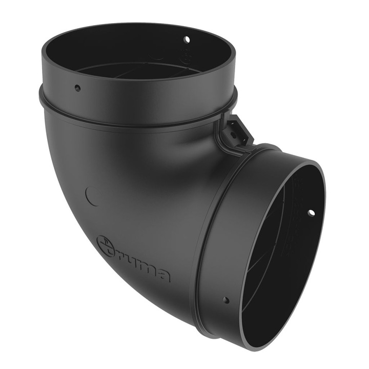 Könyökidom BG 80 Truma fűtés meleg-levegőelvezetéshez