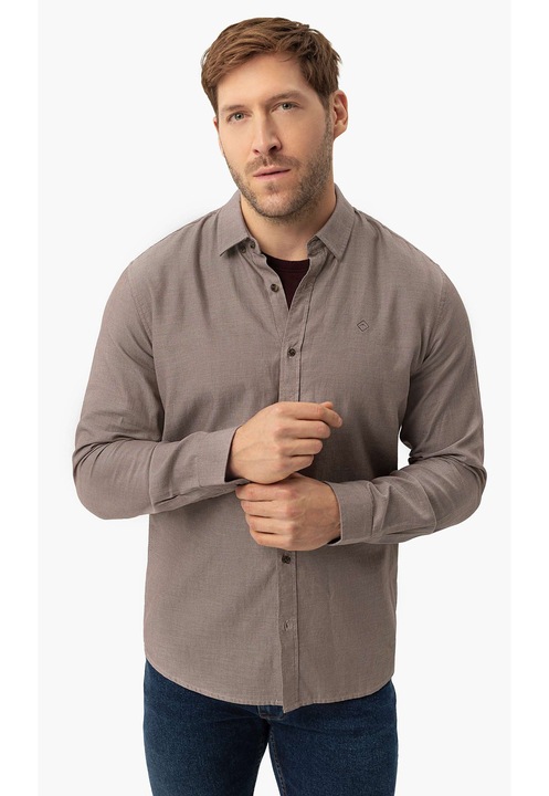 bumbac regular fit, Volcano K-Mado, gri, Gri, L