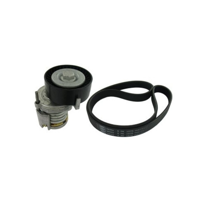 Set curea multi-striata SKF K036PK1078, pentru Volkswagen 1.4/1.6, curea de inalta calitate, role tensionatoare