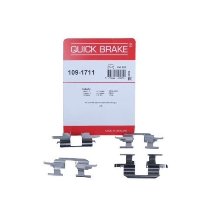 QUICK BRAKE fékbetét beszerelő készlet, Subaruhoz, 98-