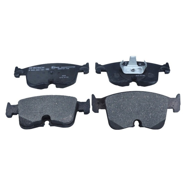 Предни спирачни накладки Bosch за Volkswagen Caddy/Golf, 155, 3x66, 9x17mm