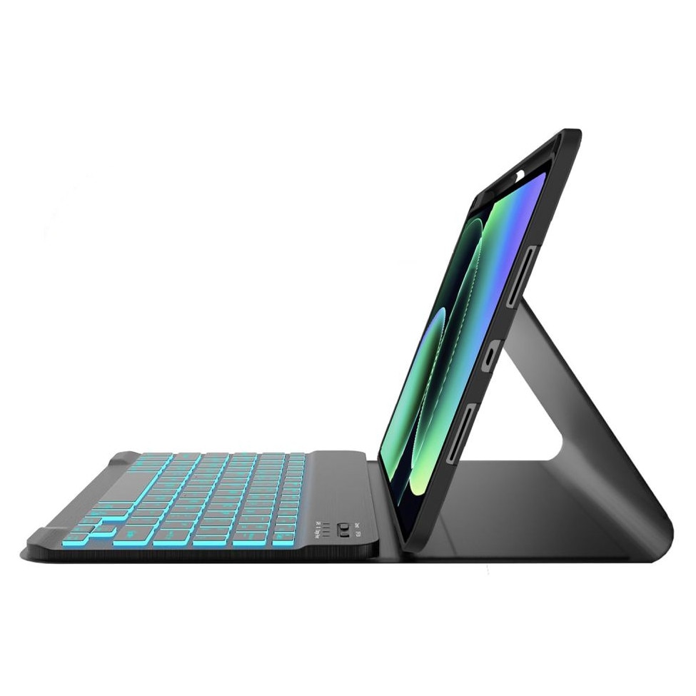 Husa cu tastatura Tech-Protect SC Pen compatibila cu Xiaomi Pad 7 / Pad 7 Pro / Pad 8 / Pad 8 Pro, Negru
