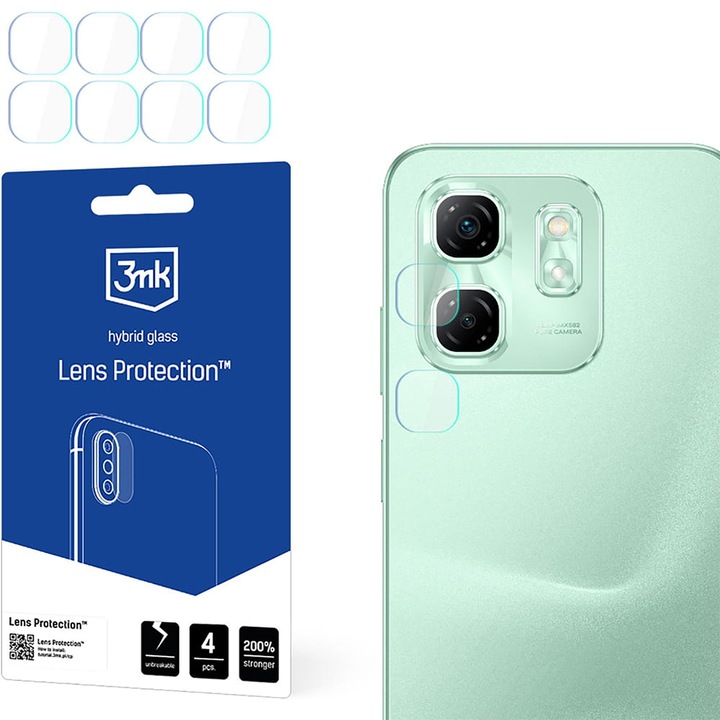 4 kameraüveg, 3Mk Lens Protection Kompatibilis Infinix Hot 50I
