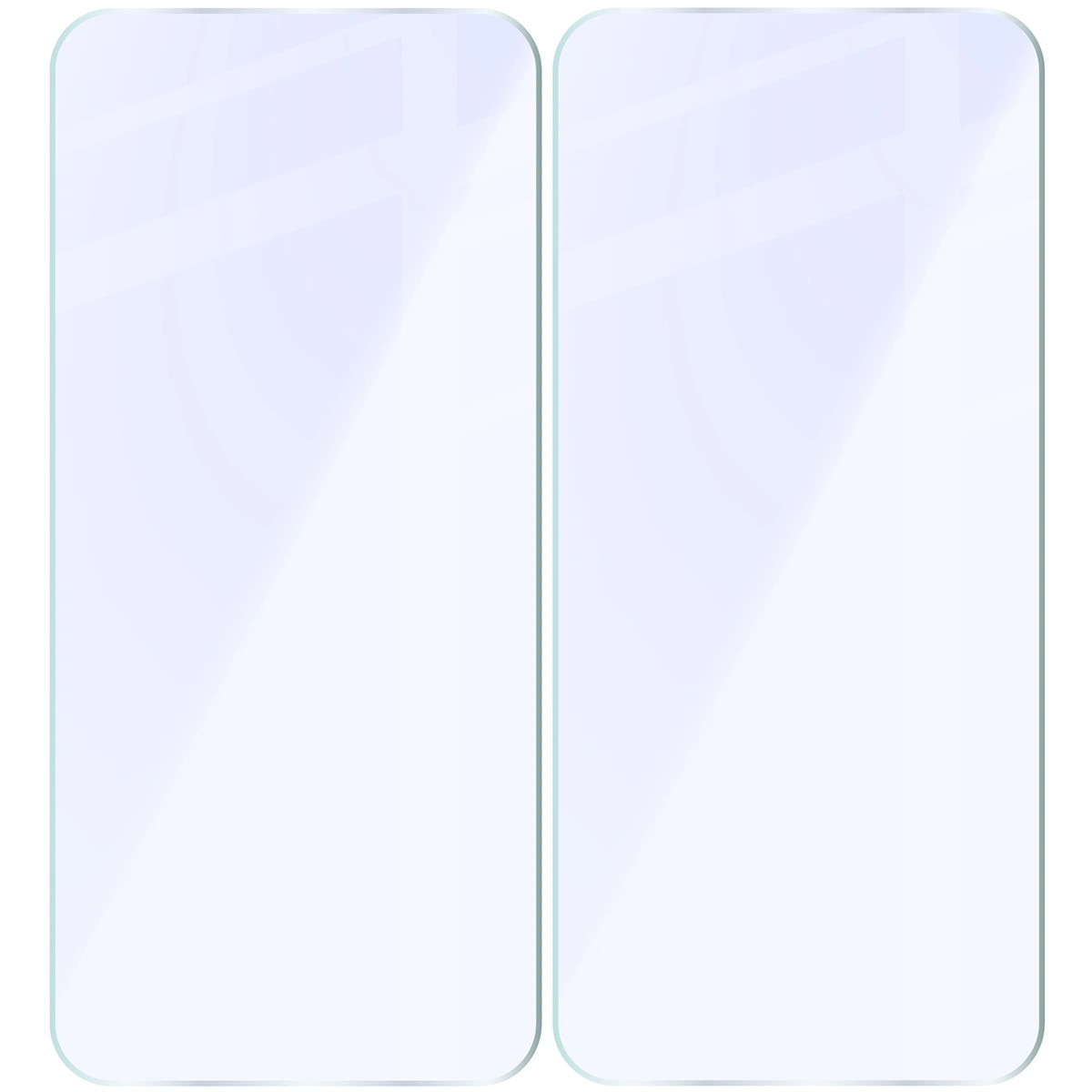Set 2 Sticle de protecție Bizon AntiShock pentru Oppo Reno15