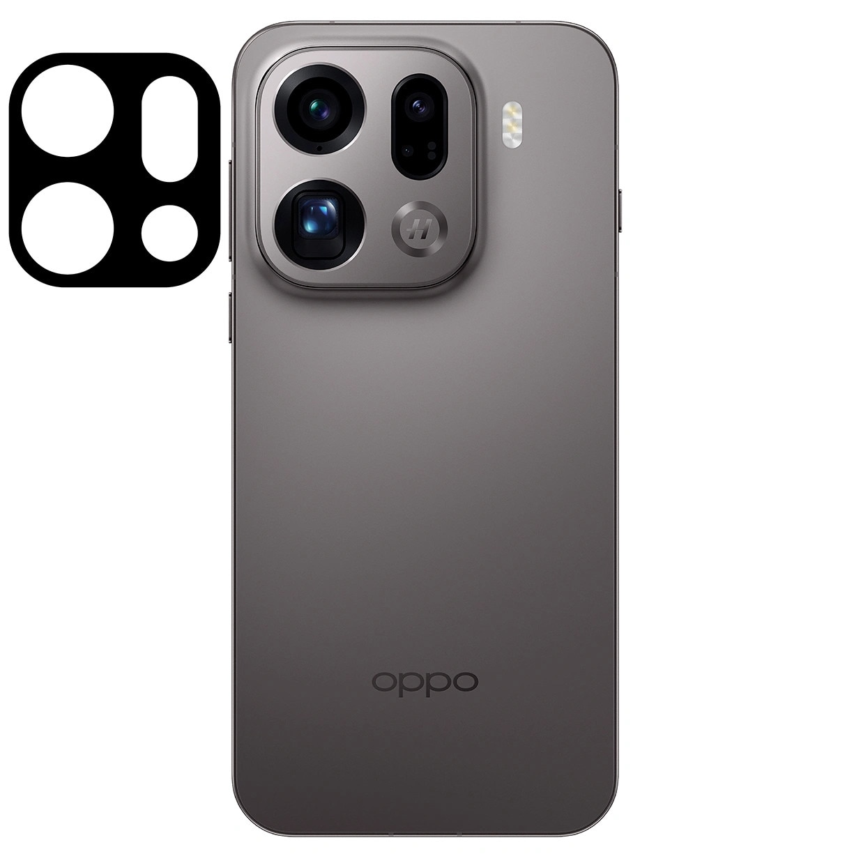 Set 2 Sticla camera foto, Bizon Glass Silk Lens pentru Oppo Find X9 Pro