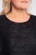 Черен комплект с дантелена блуза