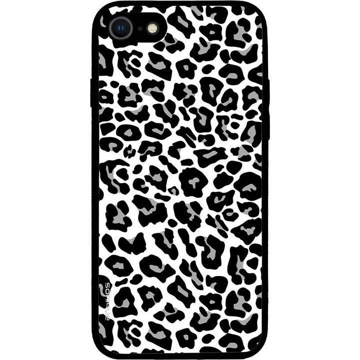 Husa telefon Sonique Animal Print Series, leopard, silicon, pentru iPhone 7/8/SE 2020/SE 2022